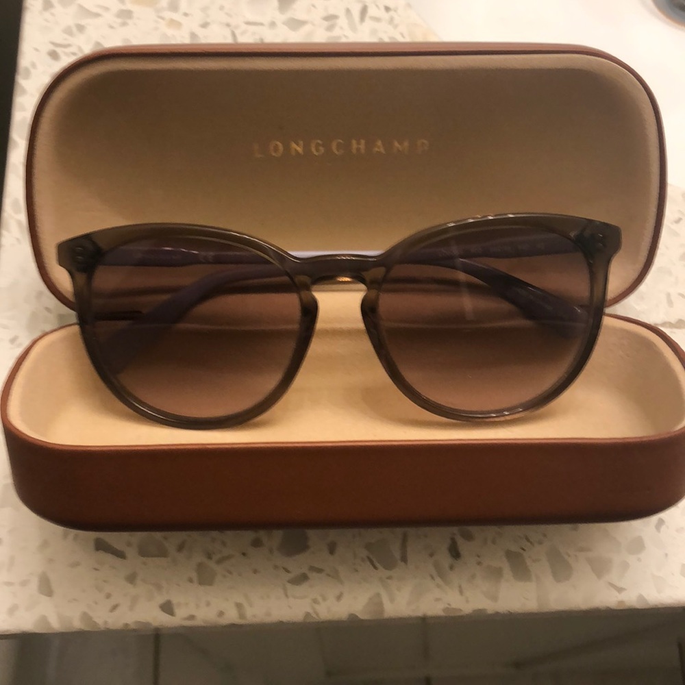 Longchamp Sunglasses - like new with case
